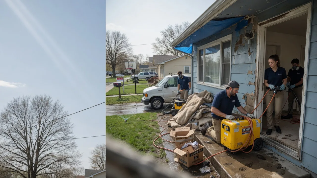 Basement Flood Cleanup in Caddo Mills, TX near me
